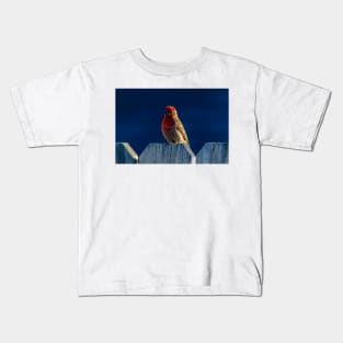 Red House Finch Kids T-Shirt